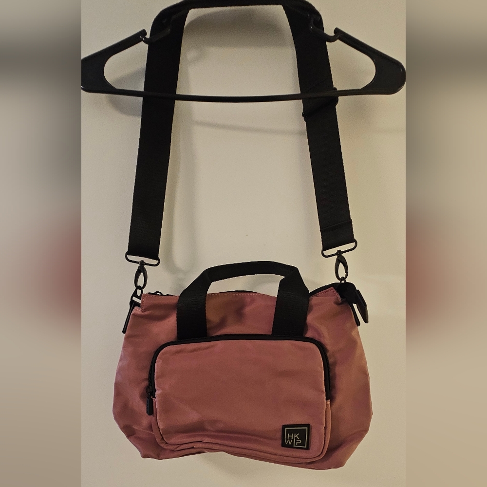 EUC! IHKWIP Dusty Rose Crossbody Bag